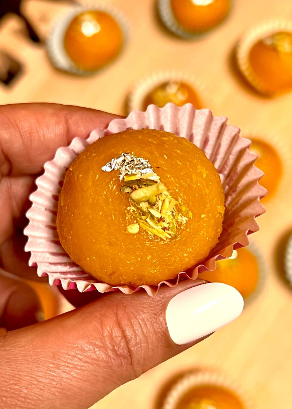 Anjali Dhir's Mango Coconut Laddoo