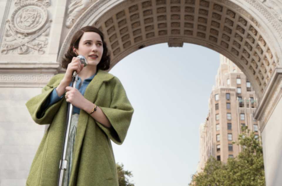 midge in washington square park