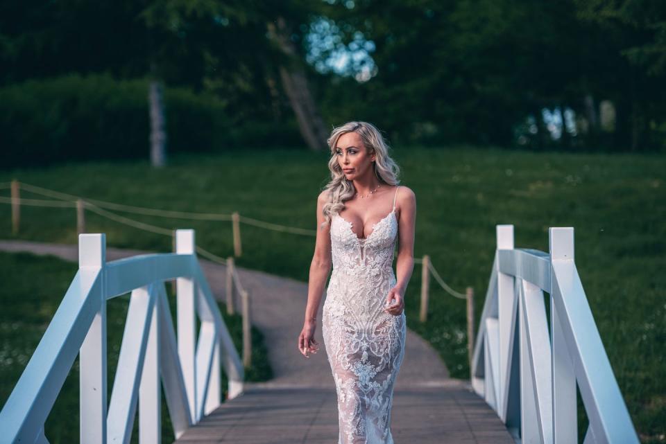 ella morgan during final vows ceremony, married at first sight, mafs uk