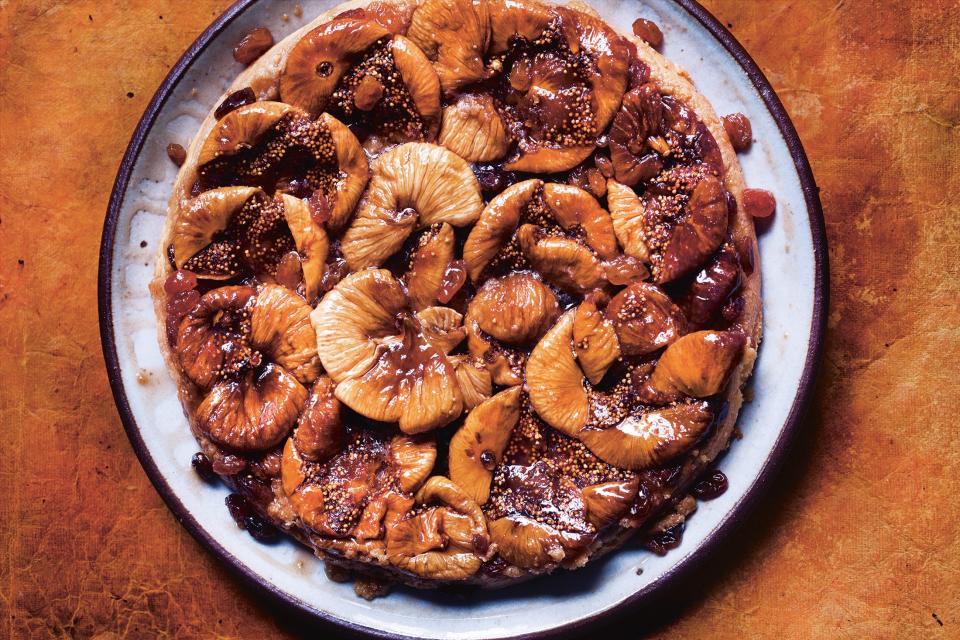 Dried Fig and Marsala Tart