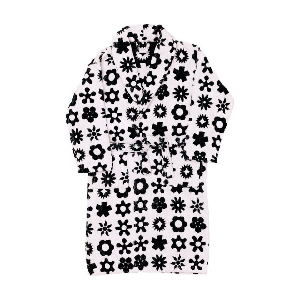 Flower Cotton Bathrobe