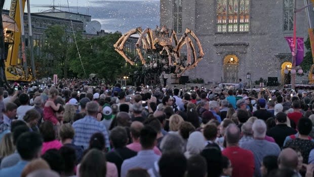 Mayor Jim Watson has mused about the possibility of bringing La Machine, shown here in a 2017 photo, back to Ottawa for the 200th anniversary of ByWard Market. 