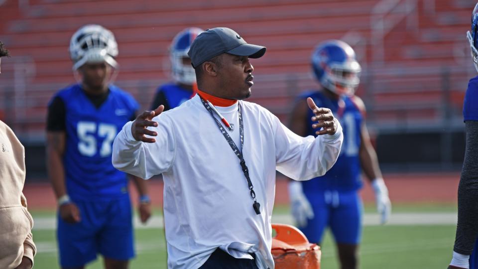 Savannah State's new head football coach Aaron Kelton.