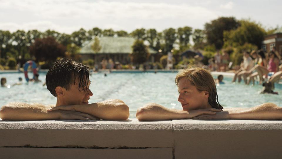 Here's a Hot Picture of Harry Styles in a Pool from 'My Policeman'