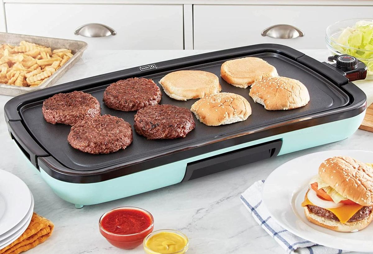 Dash Electric Mini Griddle - Aqua  Pancake maker, Griddles, Waffle maker