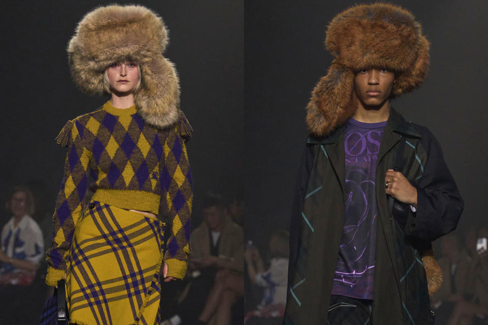 Burberry Daniel Lee Fall Winter Debut Runway London Fashion Week Images Highlights