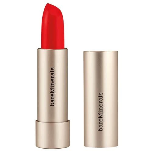 bright red bare minerals lipstick