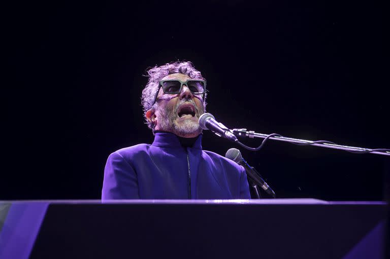 Fito Paez, en el primero de los dos magistrales conciertos que ofreció en Vélez, a principios de este mes.