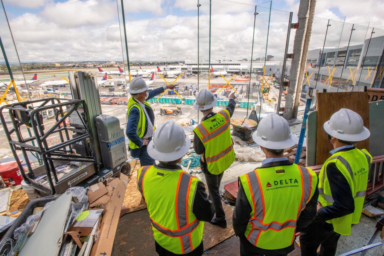 Delta Sky Way project at Los Angeles International Airport.