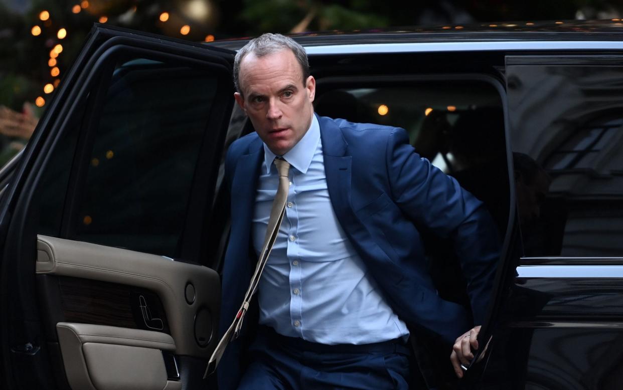 Dominic Raab - ANDY RAIN/EPA-EFE/Shutterstock