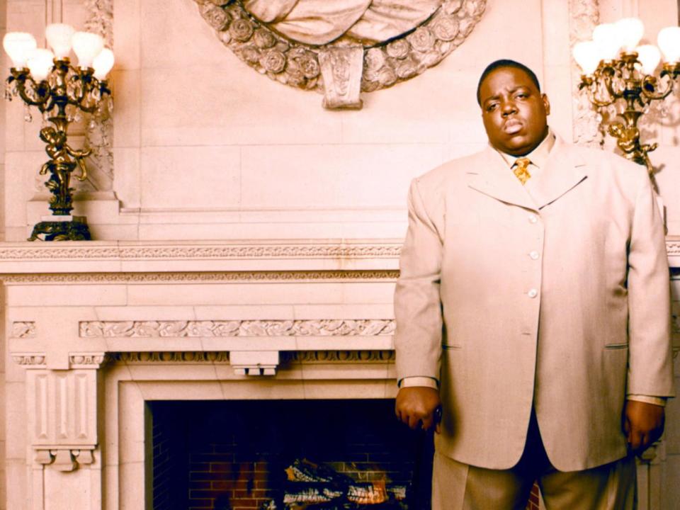 Christopher Wallace who was shot to death in his car in 1997, was better known as Notorious BIG, or Biggie Smalls (Rex Features)
