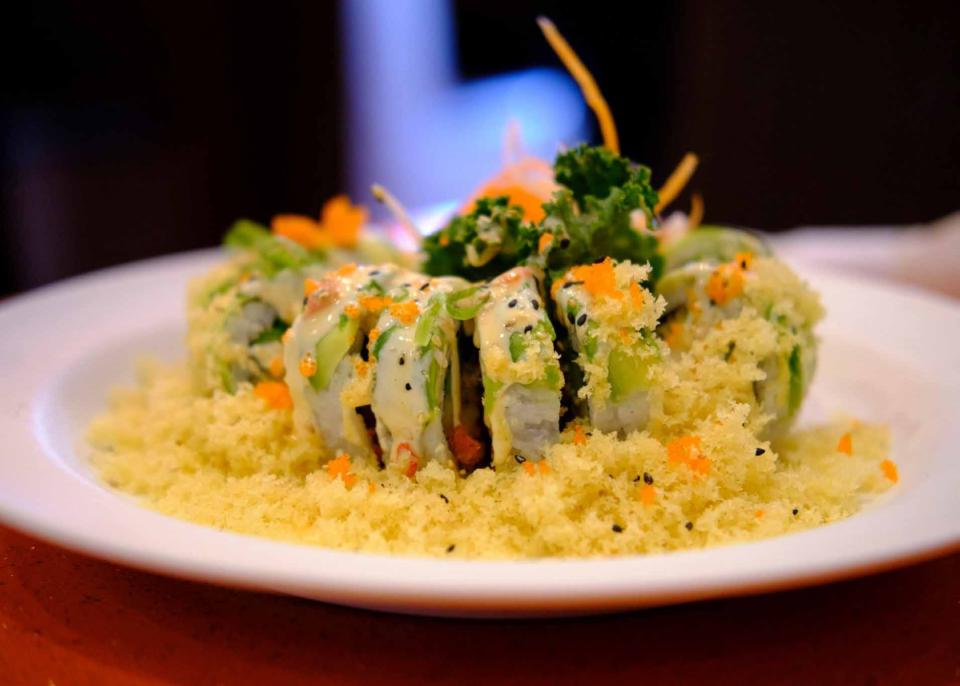 Khob Khun Thai & Sushi has an extensive menu of traditional Thai food, Japanese dishes and sushi.