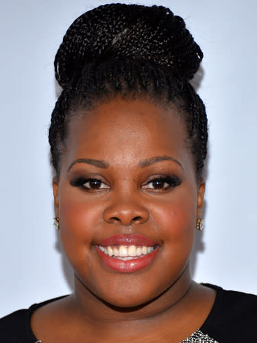 Amber Riley Peachy-Pink Blush