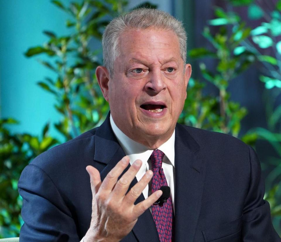 Al Gore of the Climate Trace initiative