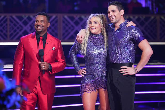 <p>ABC/Christopher Willard</p> Jamie Lynn Spears, Alan Bersten and Alfonso Ribeiro on 'Dancing with the Stars'