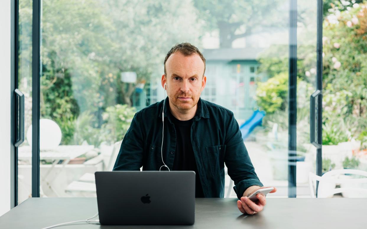 Bestselling writer Matt Haig clung to his smartphone like a comfort blanket, despite realising his relentless digital life was sending him into a spiral of anxiety - Murray Ballard