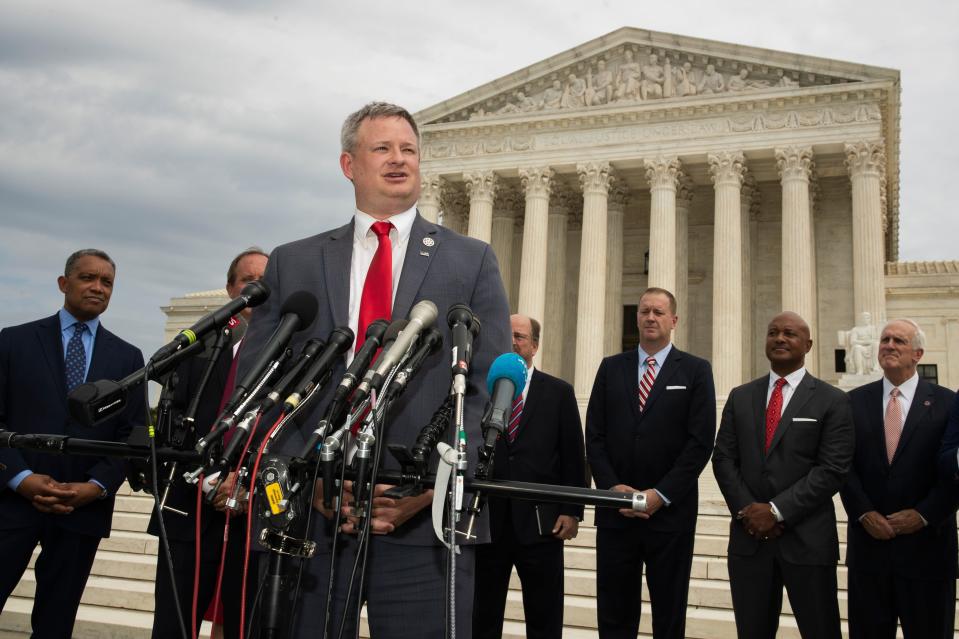 South Dakota Attorney General Jason Ravnsborg is shown in 2019.