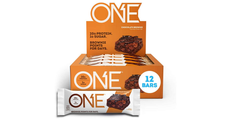 ONE Protein Bars are up to 30 percent off. (Photo: Amazon)