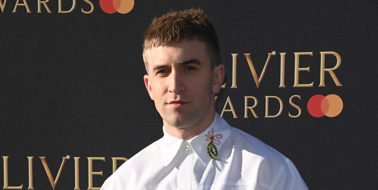 london, england april 02 callum scott howells attending the olivier awards 2023 at the royal albert hall on april 02, 2023 in london, england photo by stuart c wilsongetty images