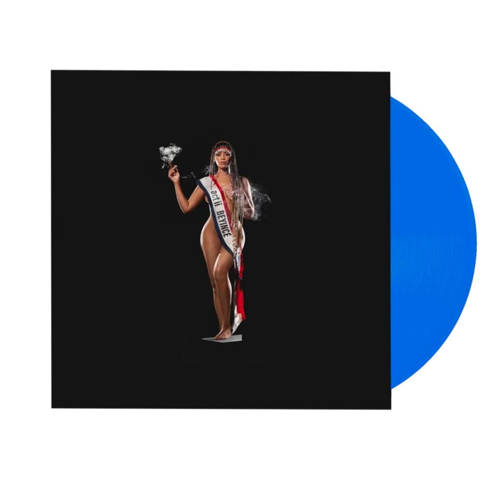 COWBOY CARTER blue limited edition vinyl