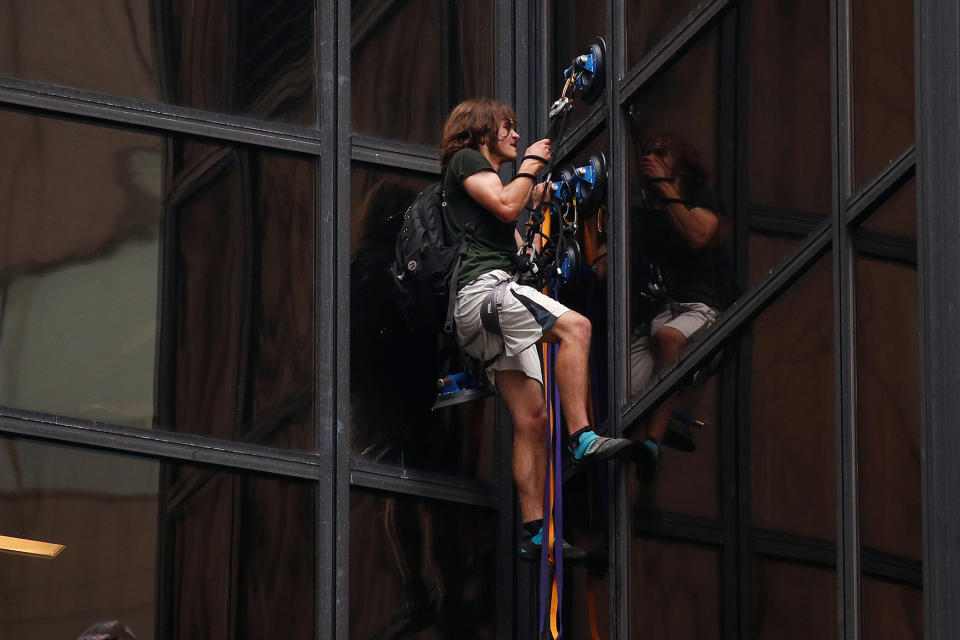 Trump Tower climber