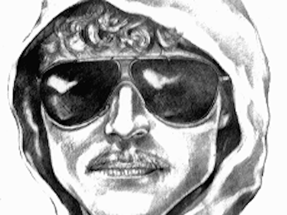 The infamous FBI sketch depicting the Unabomber Ted Kaczynski, who died by suicide in prison  in 2023