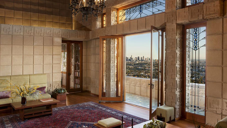 Frank Lloyd Wright’s iconic Ennis House