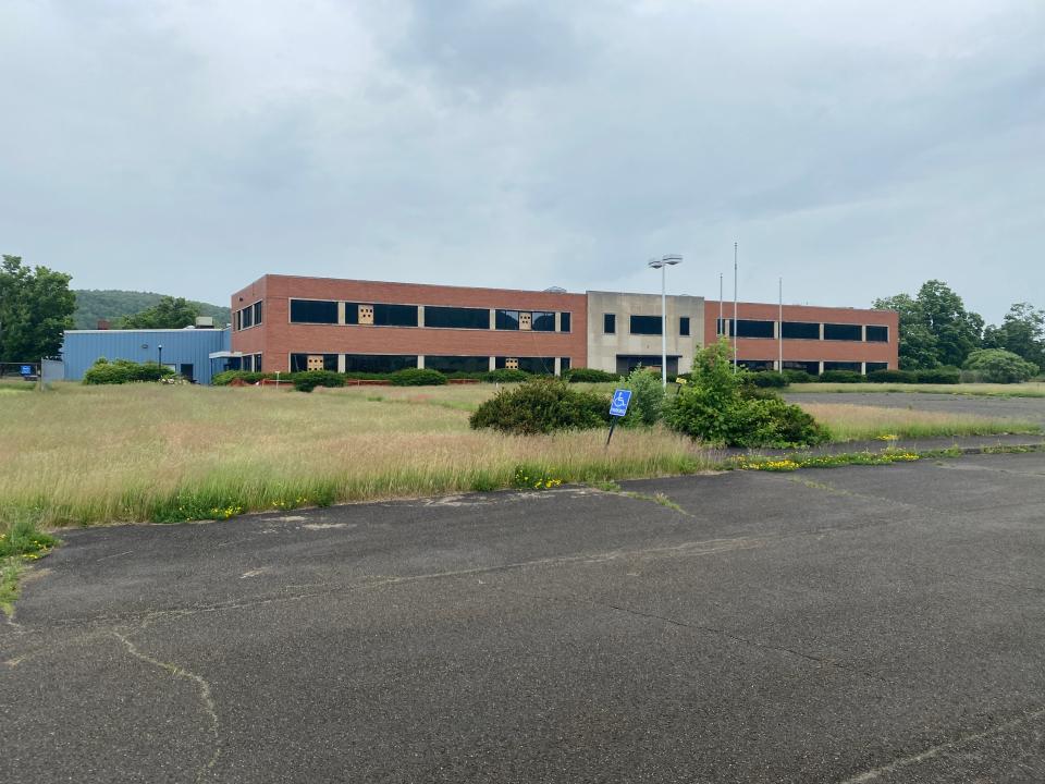 The former Philips Lighting facility on State Route 54 in Bath is slated to be torn down by the end of the year.