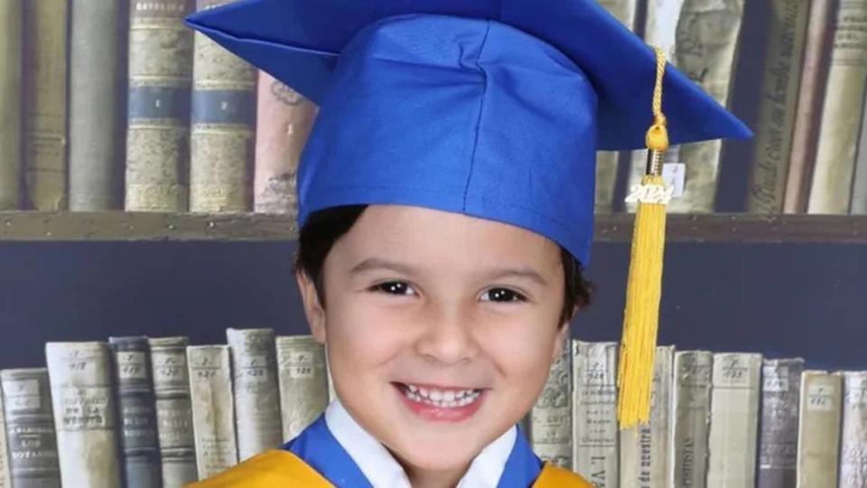 A GoFundMe was created to pay for the funeral expenses of Theodore Couto (pictured), a 3-year-old a month away from turning 4.