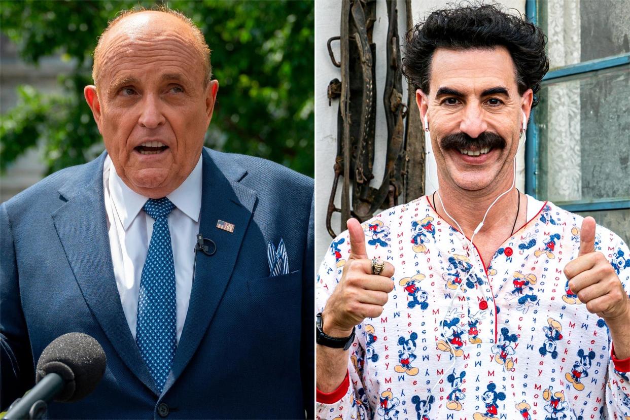 Rudy Giuliani, Borat