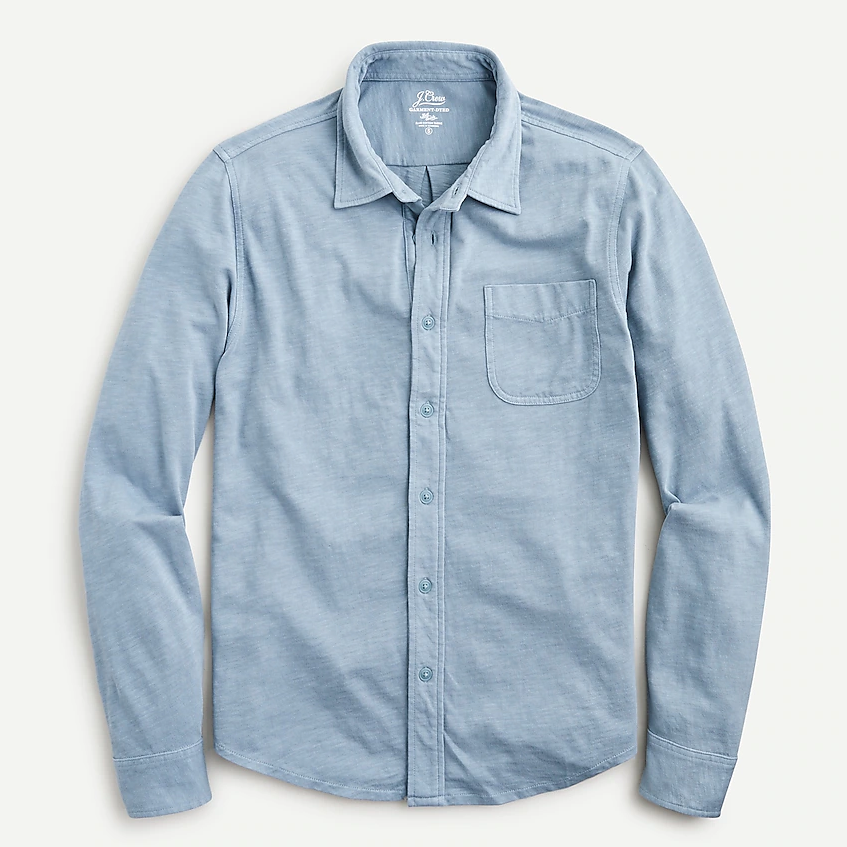 2) Garment-Dyed Harbor shirt