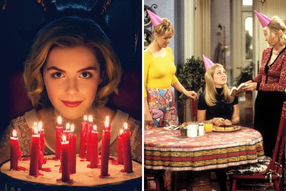 <cite class="credit">Left: courtesy of Netflix. Right: courtesy of Everett Collection.</cite>