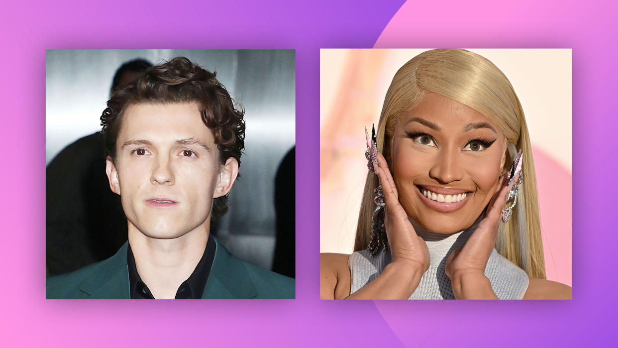  Tom Holland and Nicki Minaj 