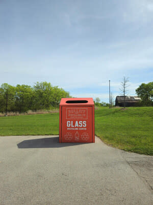 Bulleit Distilling Co. Glass Recycling Center