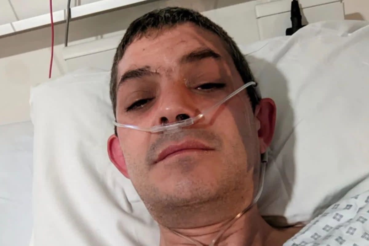 Merlin Griffiths has left hospital after having his stoma removed (Merlin Griffiths/Instagram)