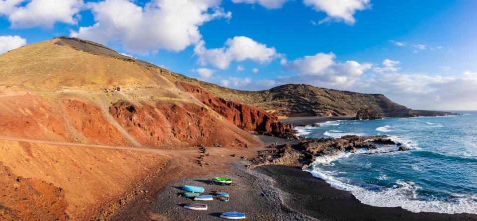 Average highs remain around 21C in Lanzarote during the winter months (Getty Images)