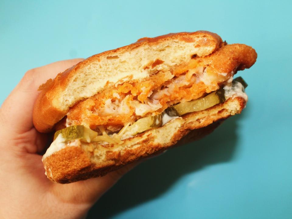 popeyes classic fish sandwich