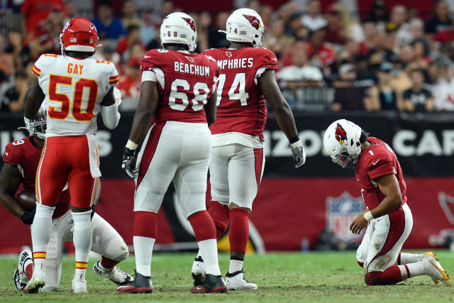 The Cardinals' offensive starters vs. Chiefs