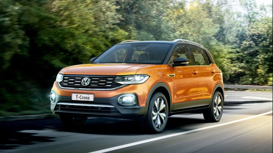 Volkswagen T-Cross, otro SUV líder en ventas.