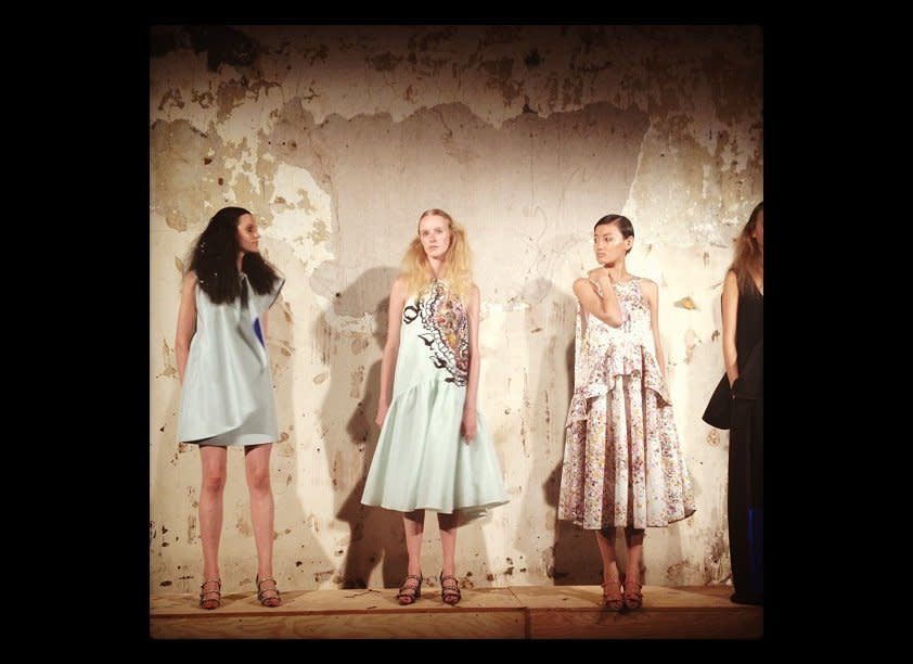 Cynthia Rowley's Spring 2013 presentation at 5 Beekman Street.