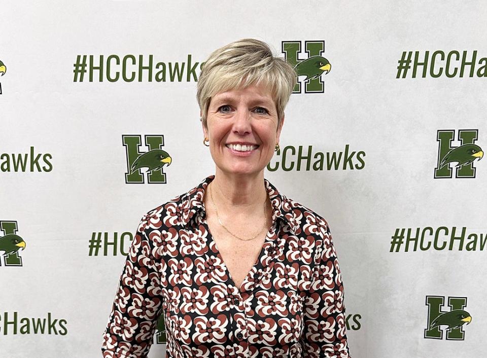 Amy Sterner took over as athletic director at Hagerstown Community College in January.