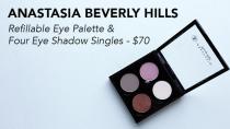 Anastasia Beverly Hills refillable eyeshadow palette and four single eyeshadows - $70