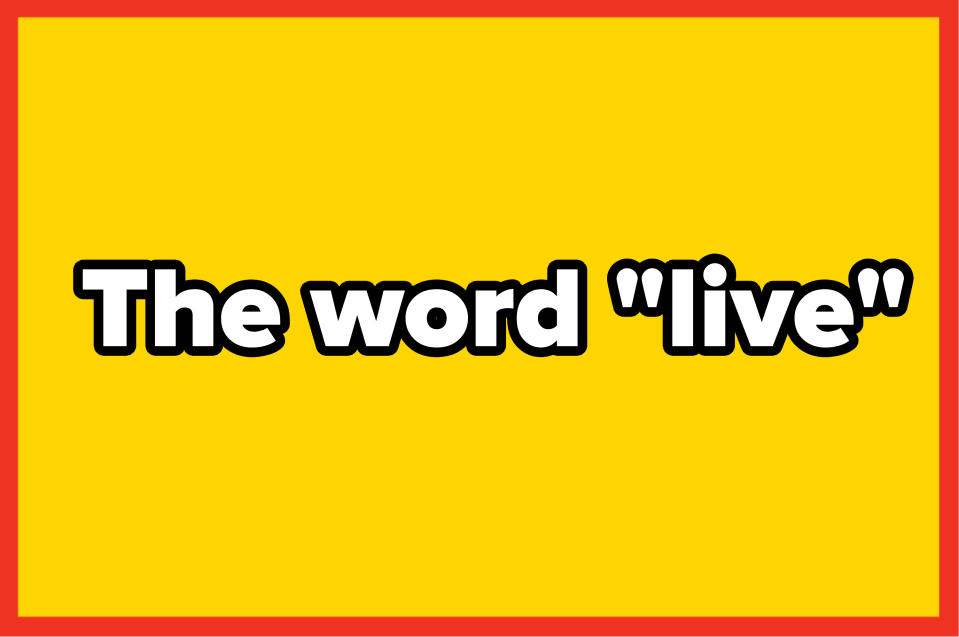 A solid yellow rectangle bordered with red. There are no persons or text in the image