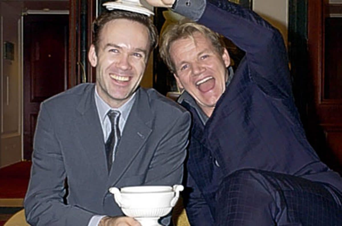 Marcus Wareing (left) says his feud with Gordon Ramsay was the making of them  (PA)