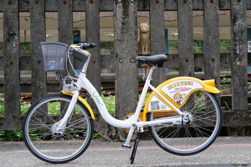 猴雙公共自行車YouBike2.0。   圖：新北市交通局提供