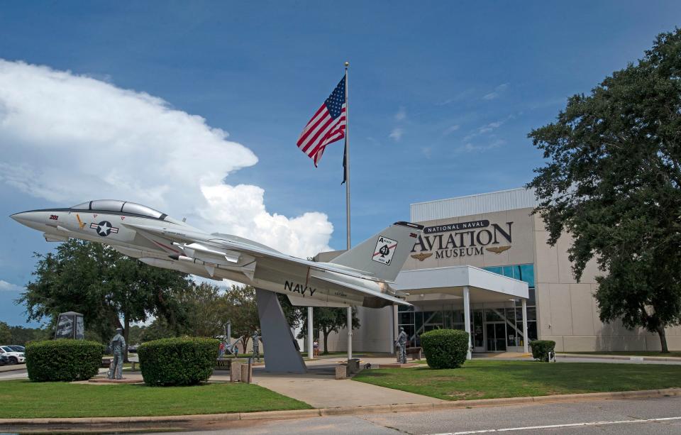 Since Dec. 2019 terrorist attack and the COVID-19 pandemic, the National Naval Aviation Museum has seen a dramatic drop in the number of daily visitors as of Thursday, Aug. 12, 2021. 