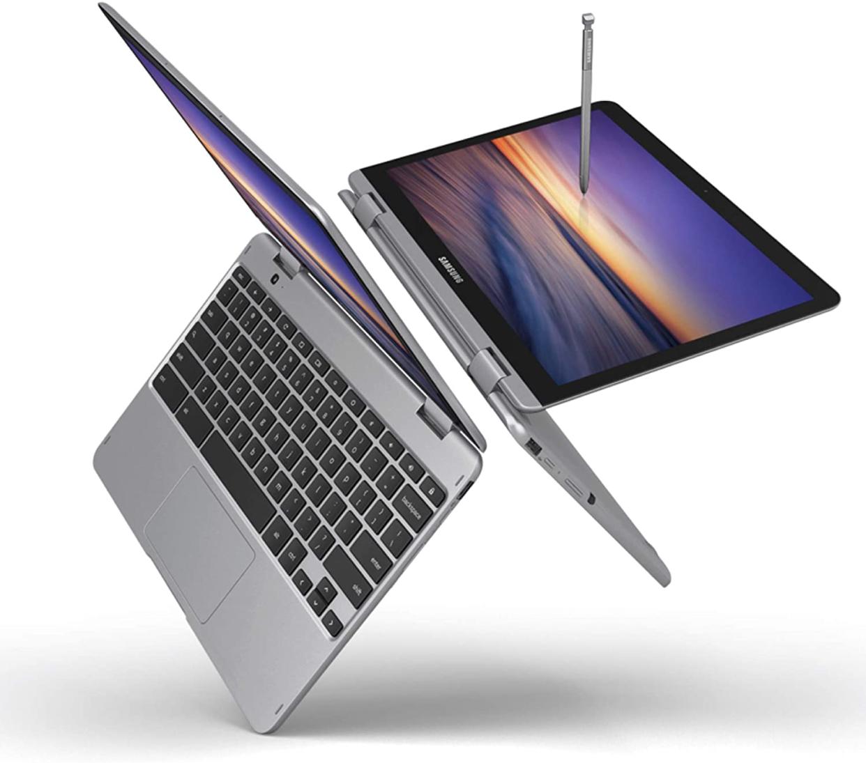 This Samsung Chromebook collapses into a tablet. (Photo: Amazon)