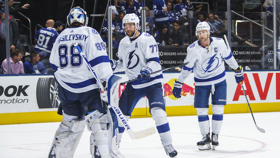 The Lightning have found consistent success at the NHL draft since the salary cap came into existence. (Photo by Mark Blinch/NHLI via Getty Images)