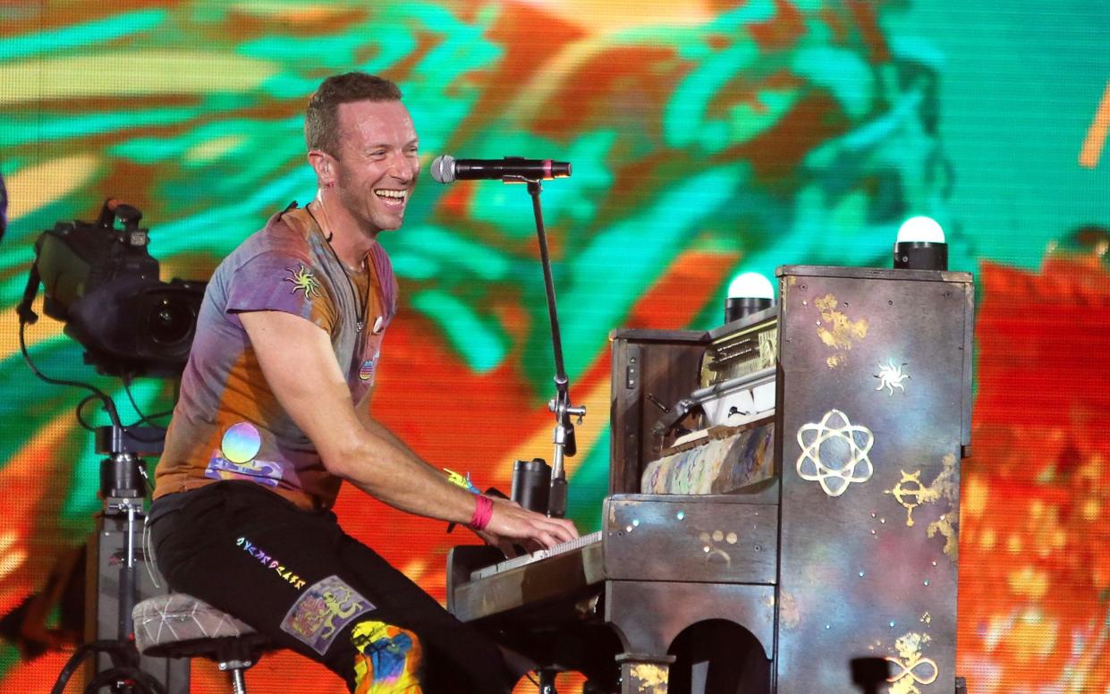 Coldplay lit up Wembley Stadium - Chiaki Nozu/WireImage