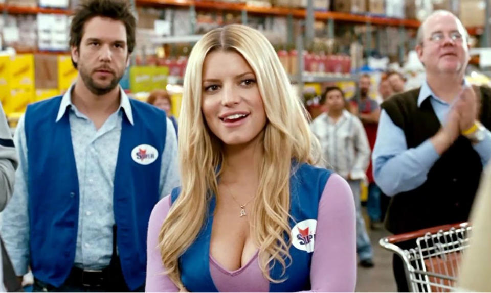 <p>Ah, Jessica Simpson. The singer made her acting debut as Daisy Duke in The Dukes of Hazzard and followed it up with similarly terrible films like Employee of the Month, Blonde Ambition and The Love Guru. Her last film role was ten years ago so it seems she’s got acting out of her system, much to the benefit of cinema goers. </p>
